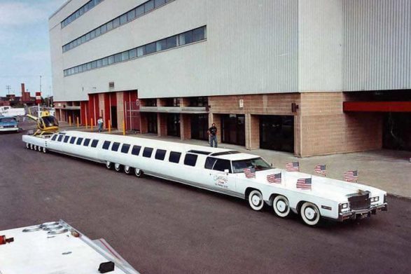 the world record for longest car american dream limousine
