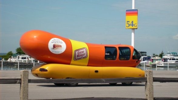 the famous oscar mayer weinermobile
