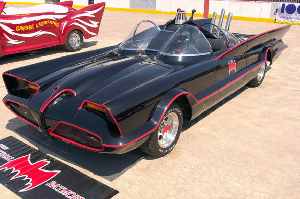 the batmobile from the 66 batman tv series