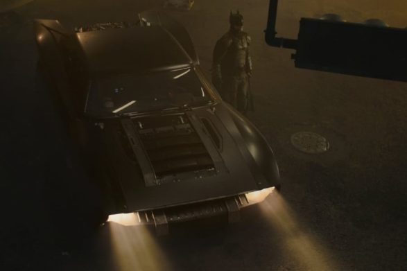 the batmobile from the batman