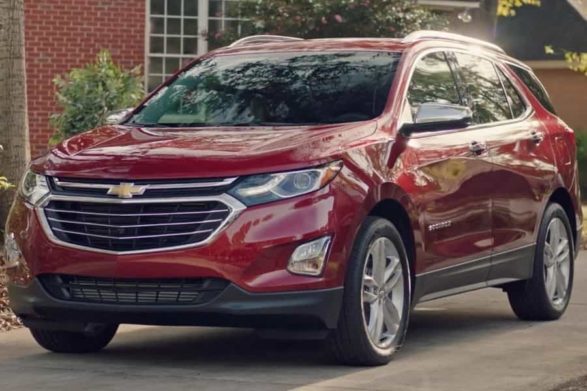 a red 2019 chevrolet equinox