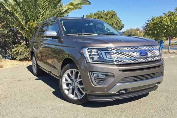 a silvery brown ford expedition