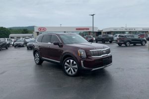 maroon 2020 kia telluride