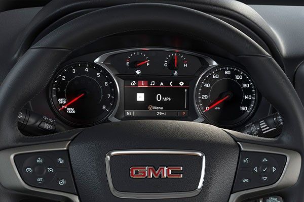 2022 gmc acadia steering wheel